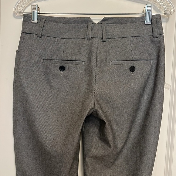 Express Design Studio “ Editor” Gray Textured Career Pants Women’s Size 0 - Picture 4 of 7